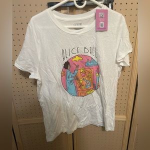 NWT Rebel Girls Alice Ball T-Shirt size XL